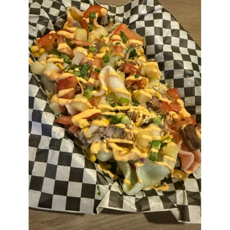 Pork Adobo Nachos
